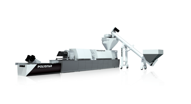 Hopper Feeding Recycling Machine in N-EXPO 2022